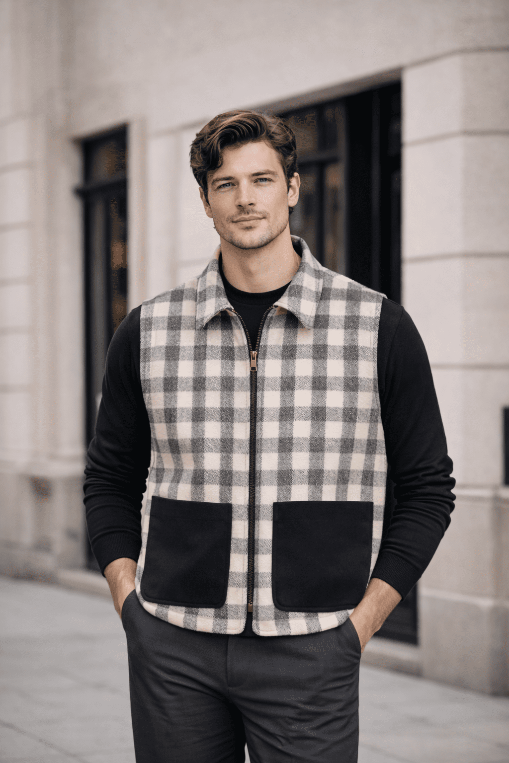 Ashworth Wool Gilet img Ashworth Wool Gilet - Image 2